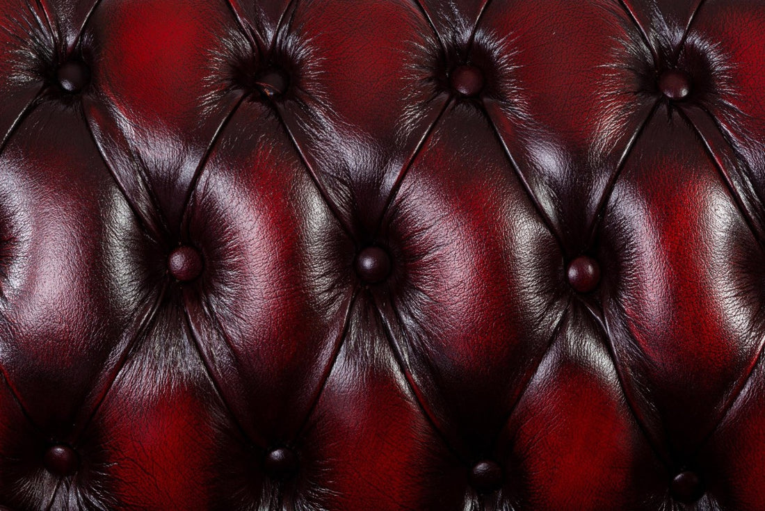 Divano Chesterfield Club Nuovo Originale Inglese 3 posti bordeaux