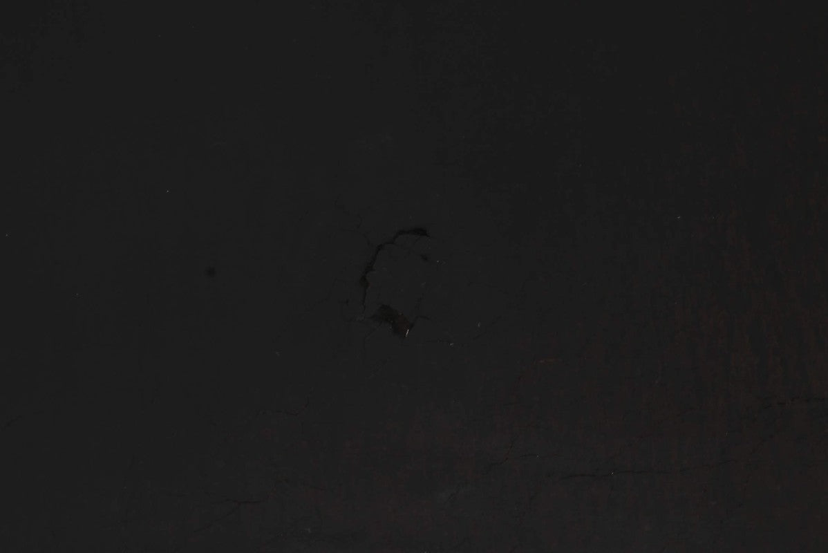 Divano chesterfield club 3 posti antico inglese originale in pelle nera - Antichità Sale