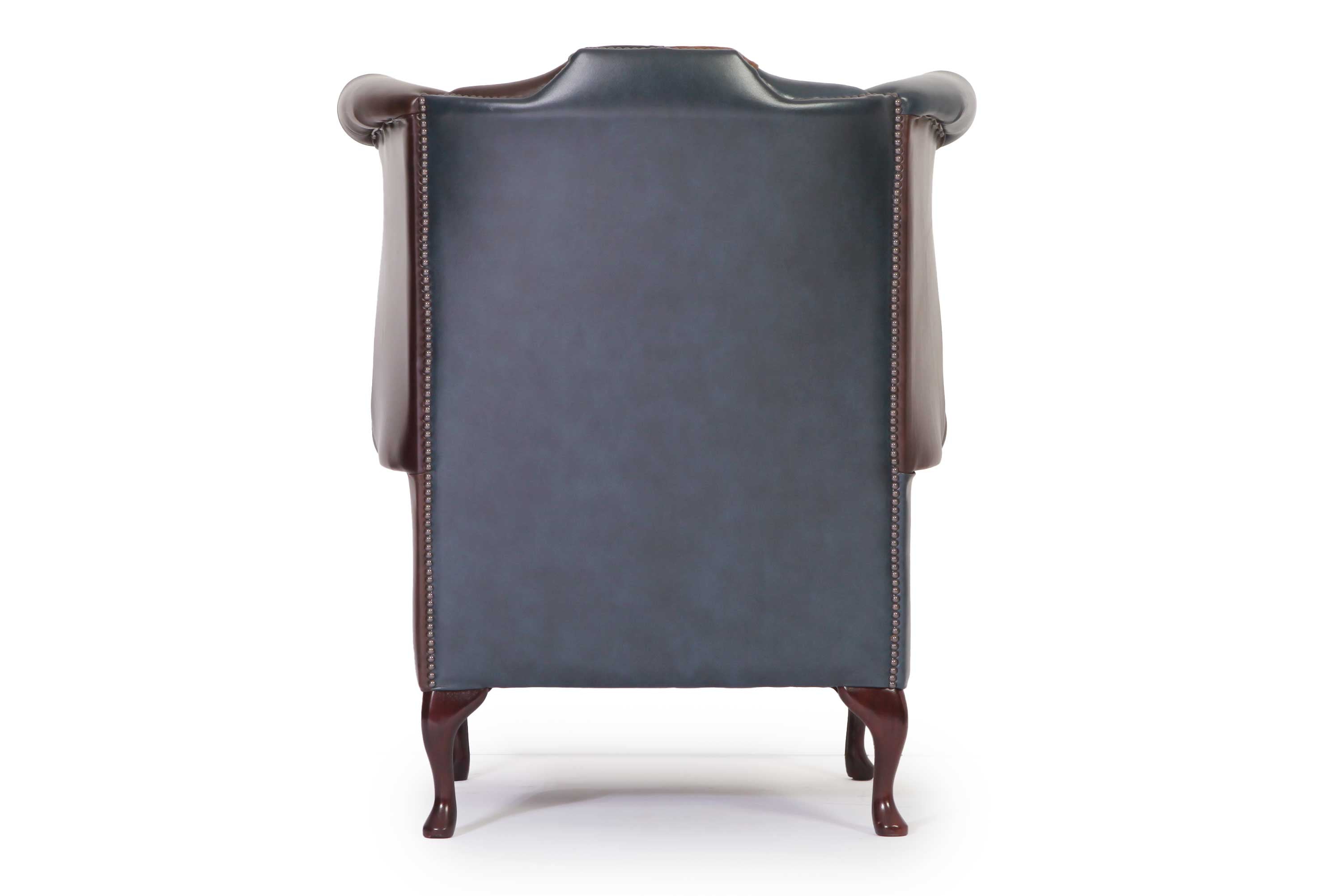 Poltrona chesterfield Queen Anne nuova originale inglese harlequin patchwork