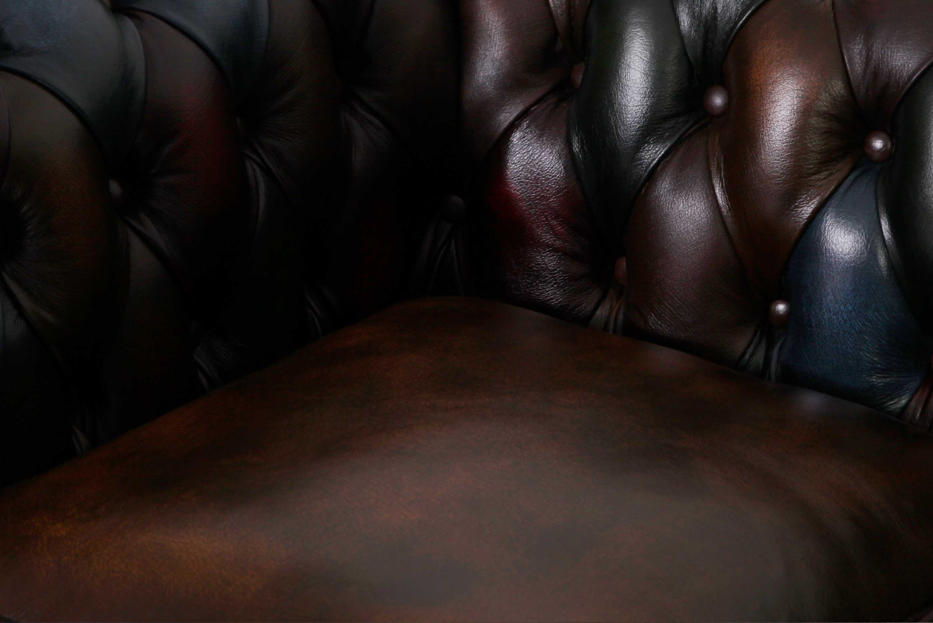 Divano 3 posti chesterfield club nuovo originale inglese harlequin patchwork