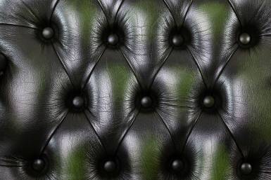 Poltrona chesterfield director da scrivania inglese originale verde anticato