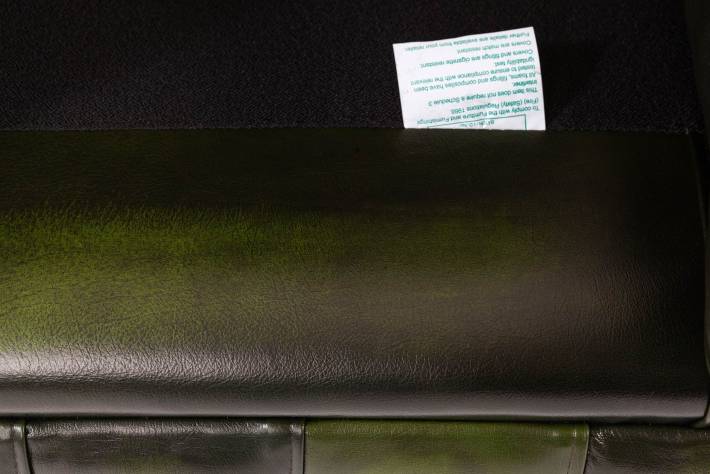 Divano chesterfield club nuovo originale inglese 2 posti verde